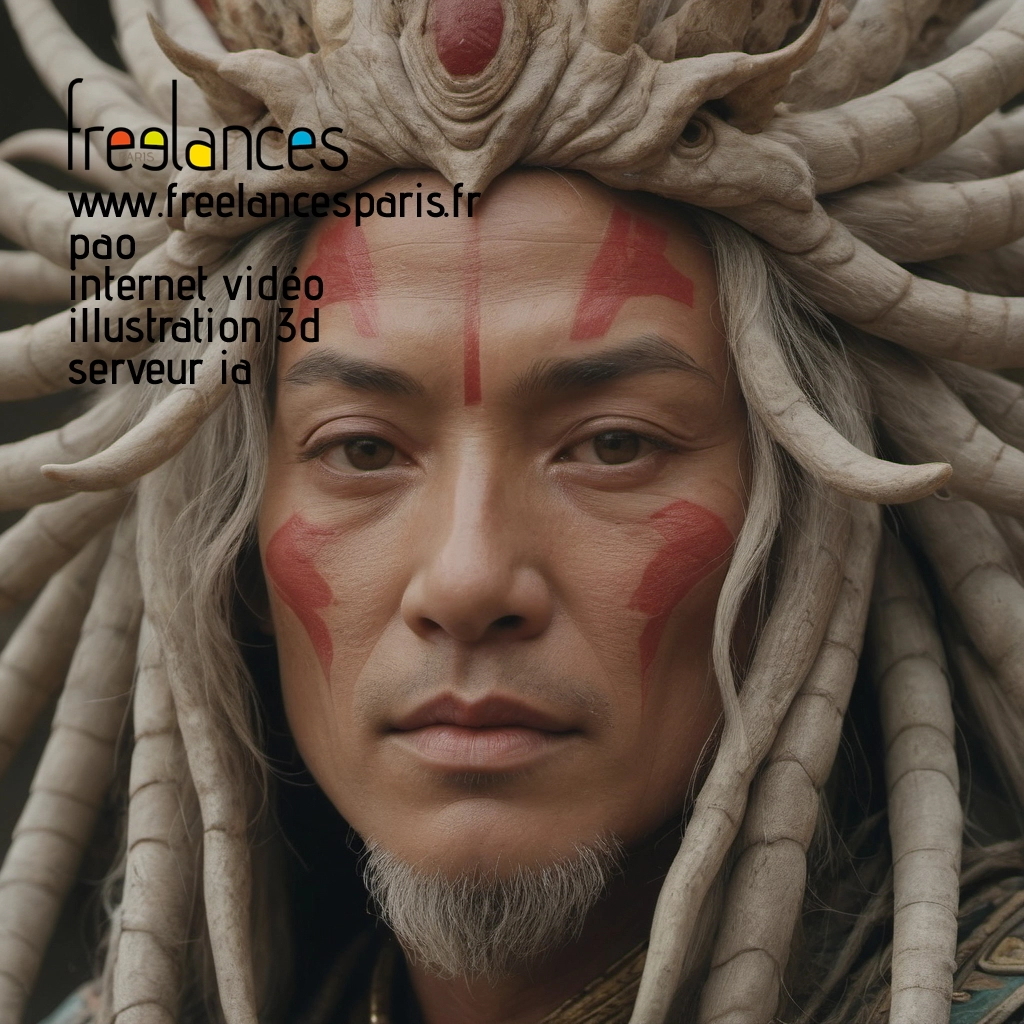 Pao mise en page internet vidéo illustration 3d serveur IA générative AI freelance paris studio de création magazines 8lf6j8m0